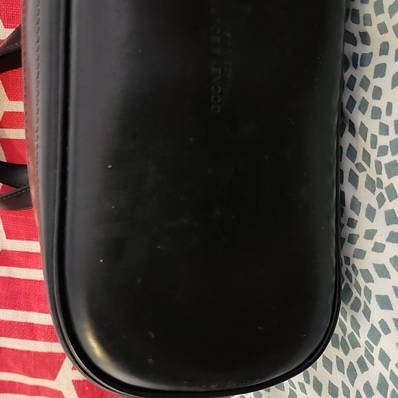 Dooney & Bourke Vintage Cabriolet Cloth w/ Leather Trim Satchel Midnight Black - Picture 5 of 16